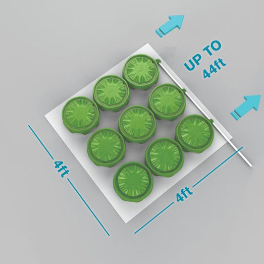 FloraFlex 9 Plant Platform Drainage System