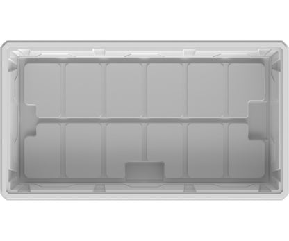 Active Aqua 2.0 Low Rise (ID) Trays, White