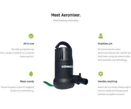 Aeromixer Nutrient Mixer & Aerator Pumps