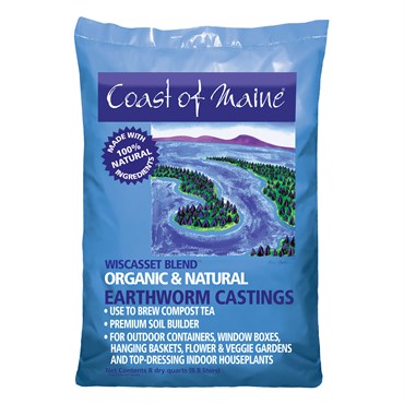 Coast of Maine Wiscasset Blend Organic Earthworm Castings