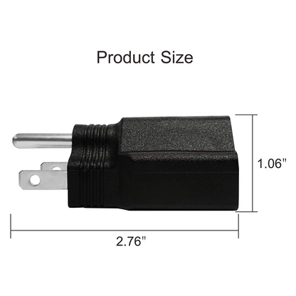 ThinkGrow 240V to 120V Plug Adapter 