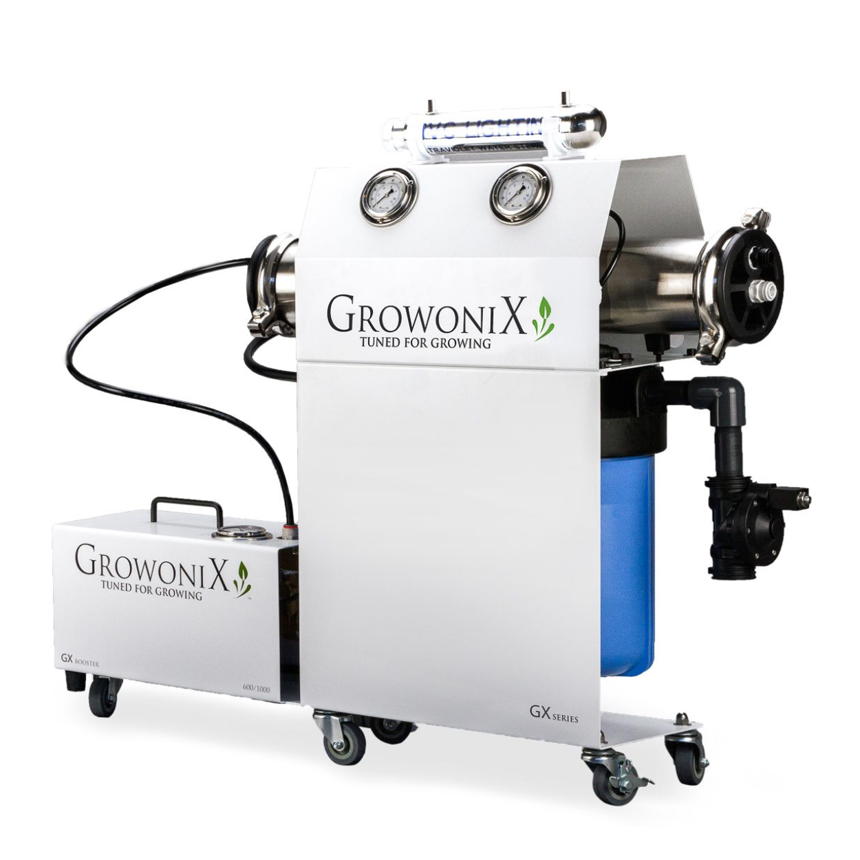 GrowoniX GX1000 Deluxe High-Flow Reverse Osmosis Filtration System