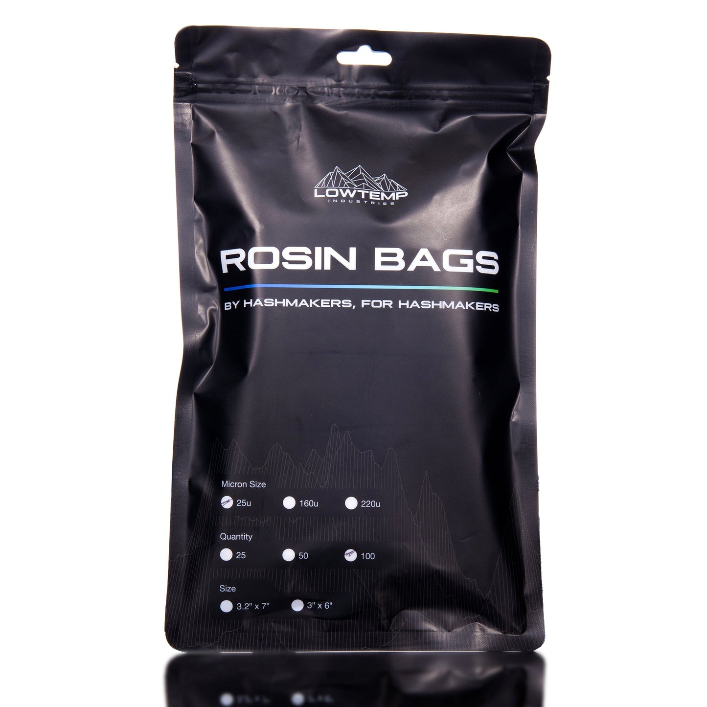 Lowtemp 25u Platinum Stitch Rosin Pouches