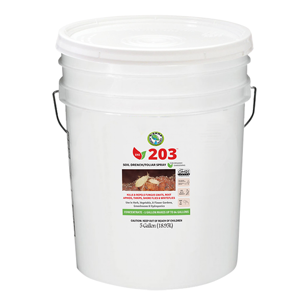 SNS 203 Concentrated Pesticide Soil Drench/Foliar Spray