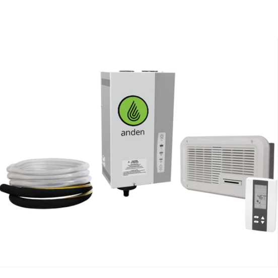 Anden AS35FP Steam Humidifier w/Fan Pack and Digital Humidistat