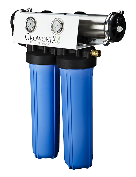 GrowoniX EX1000-T Tall High-Flow Reverse Osmosis Filtration System