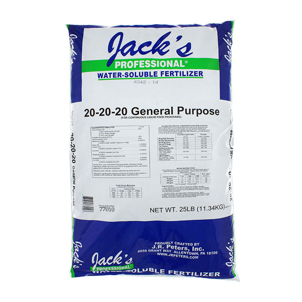 Jack's Professional 20-20-20 General-Purpose Fertilizer