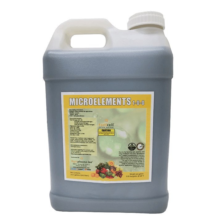 Ferticel Microelements 1-0-0 Organic Micronutrient Fertilizer