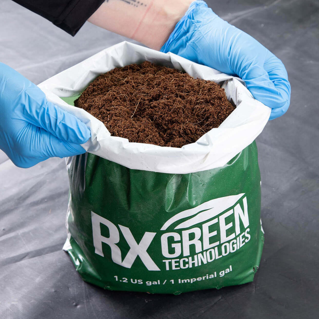 RX Green Ready-To-Use Coco Bags - 100%