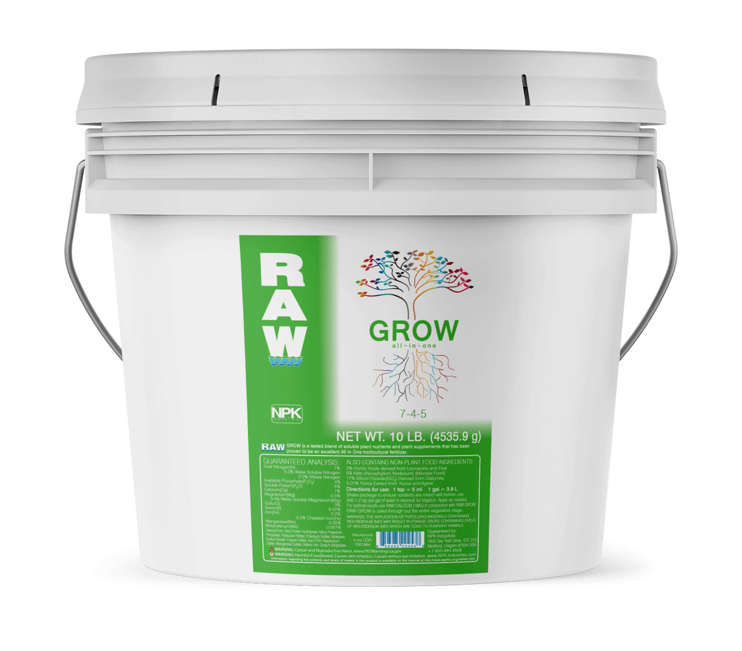 NPK Industries Raw Grow 10 Lbs