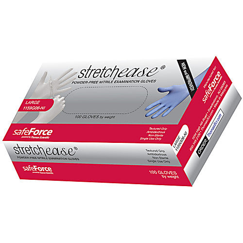 Stretchease Powder Free 9.5" Nitrile Gloves