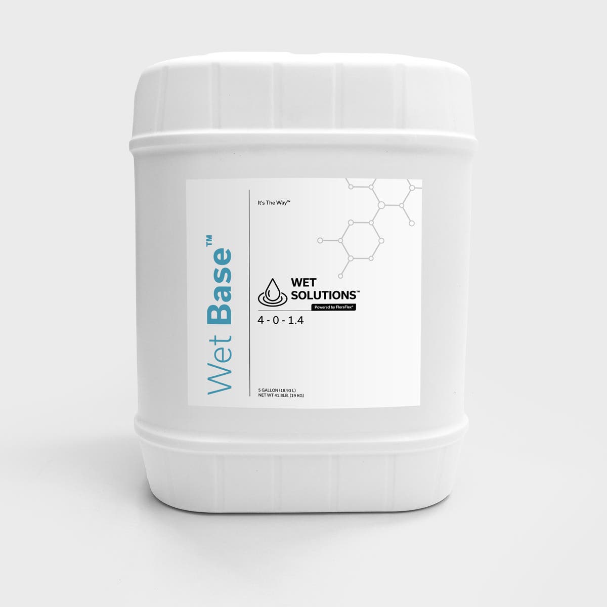 Wet Solutions Wet Base, 5 Gallon/18.93L, Net Wt. 41.8lb/19kg