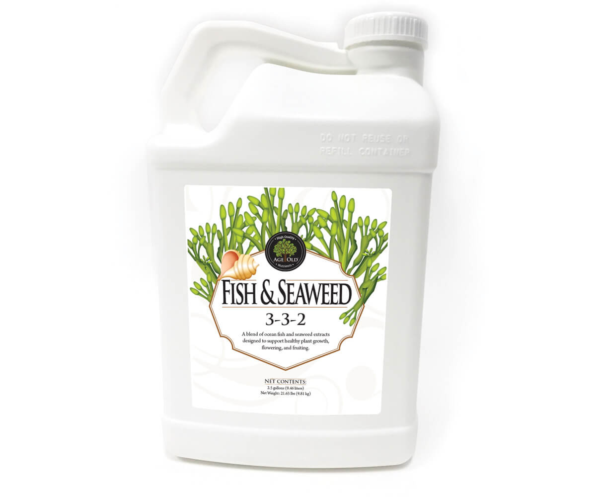 Age Old Fish & Seaweed, 2.5 gal