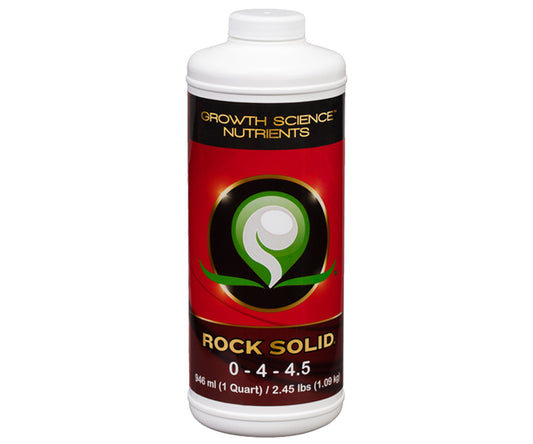 Growth Science Nutrients Rock Solid, 1 qt