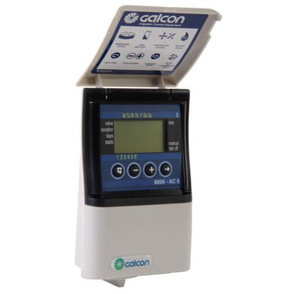 Galcon 6 Station Indoor Irrigation, Misting and Propagation Controller - 8056S (AC-6S)