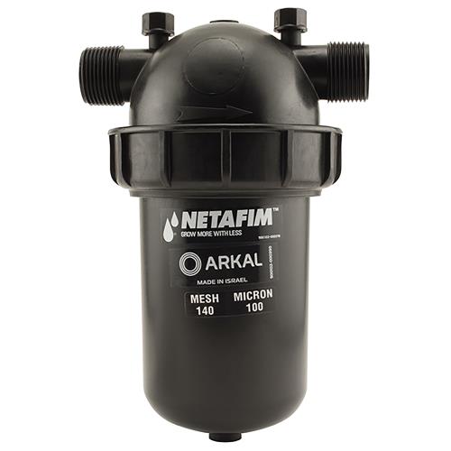 Netafim Disc Filters 1 in MPT x MPT 140 Mesh 26 GPM Maximum Flow