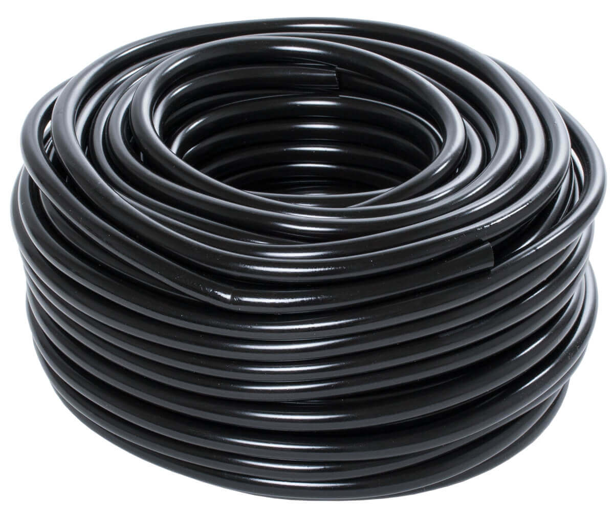 1/4" OD Black Tubing 100'