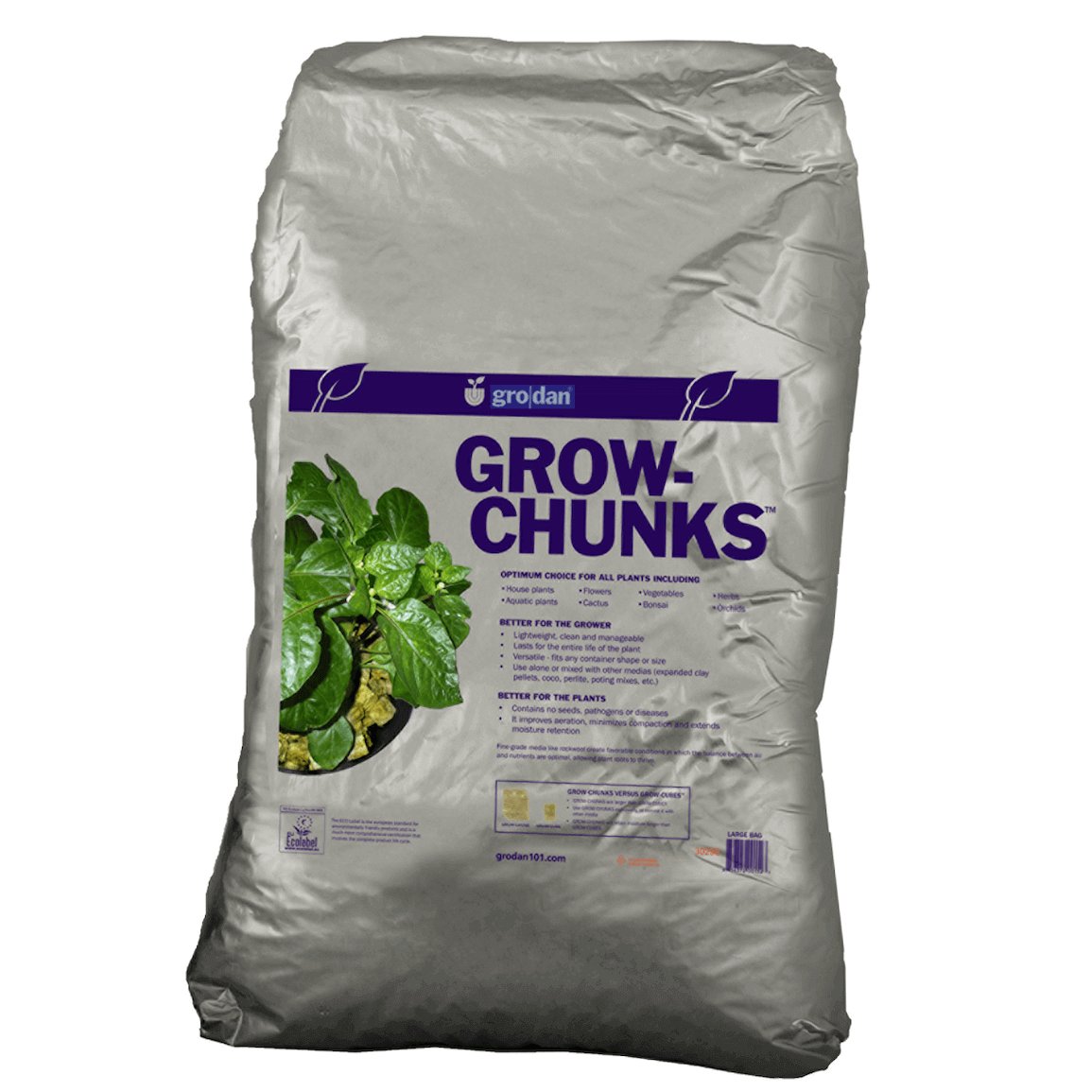 Grow Chunks, 2cf bag, case of 3