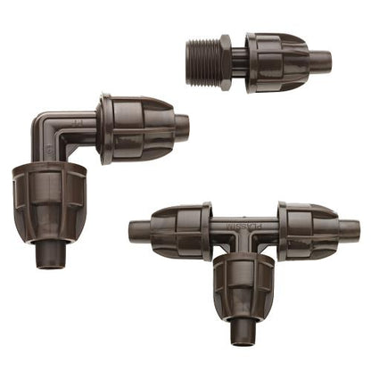 Netafim 17mm Techlock Fittings