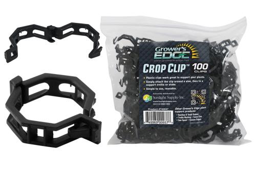 Grower's Edge Crop Clip - Black (100/Bag)